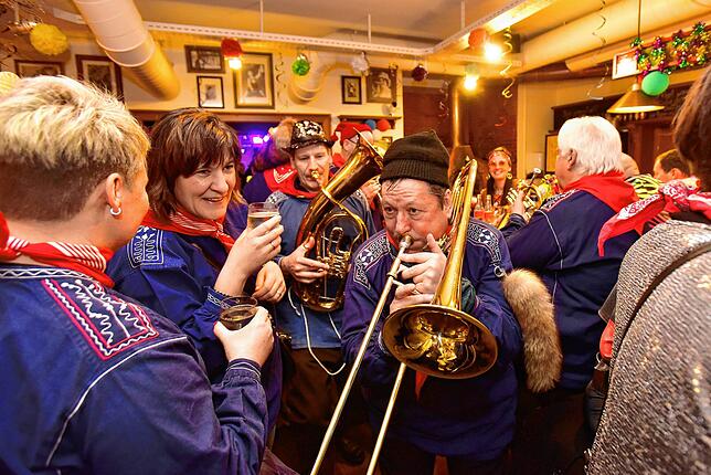 Bild 17: Eschinger Gaudimusikobed bringt beste Fasnetstimmung in die Gaststätten