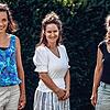 Sie wollen eine Waldorfschule im Linzgau gründen (von links): Katharina Graff, Lisa Aichele und Lucile Huguet.