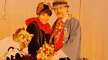 1982 amtierte Charly Sauter als Narrenvater mit Narrenmutter Monika Kirchmaier.
