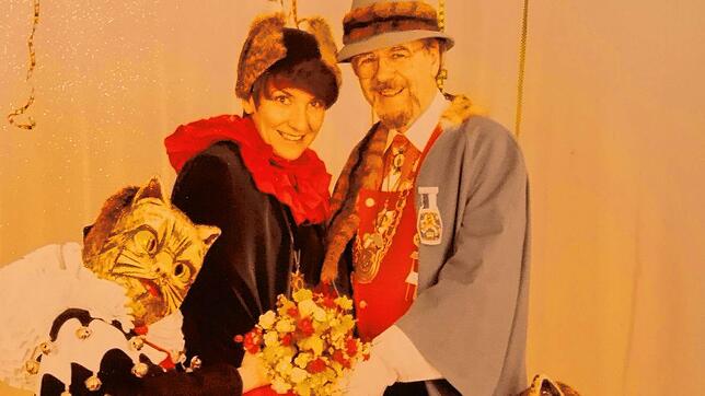 1982 amtierte Charly Sauter als Narrenvater mit Narrenmutter Monika Kirchmaier.