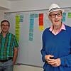 Rainer Schaff (links) und Uwe Hammerle von der Initiative Psychiatrie-Erfahrener Bodensee, die das Ex-In-Projekt zur Weiterbildung als ...