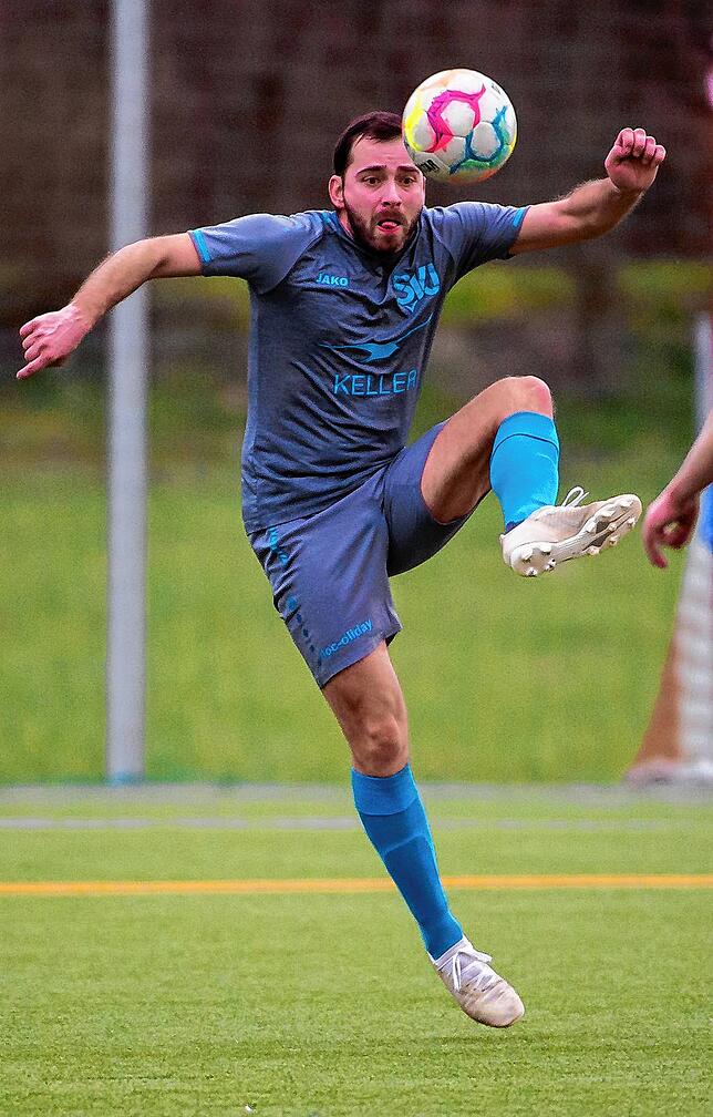 Premiere: Ivica Simonovski (hier ein Archivbild) traf aus 35 Metern per Kopf für den SV Jestetten zum 5:2-Endstand gegen die U23 des SV ...