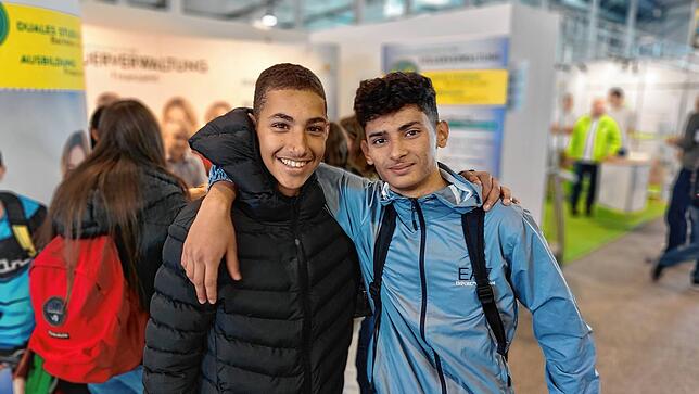 Hamsa Chalhawi und Anas Macaoui