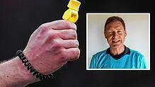 Leute mit Pfiff: Armin Niedermeier ist einer der dienstältesten Schiedsrichter im Bezirk Schwarzwald.