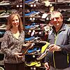 Alteingesessene Geschäfte wie Sport Martin (im Bild Manuela und Eberhard Martin) sorgen für Konstanz in der Innenstadt. Um Handel und ...