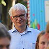 Jürgen Resch von der Deutschen Umwelthilfe, hier als Teilnehmer einer Demonstration von &bdquo;Fridays for future&ldquo; in Überlingen, ...