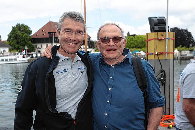 Bild 20: Internationale Bodenseewoche 2024: Entlang der Konstanzer Hafenmeile flanieren die Besucher