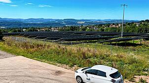 In der Rickenbacher Nachbargemeinde Murg gibt es bereits mehrere große Solarparks bei Hänner (Bild). Nun will der Regionalplan auch in ...