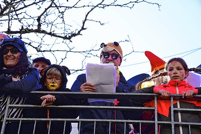 Bild 21: Die besten Bilder der Schramberger Bachnafahrt am Rosenmontag