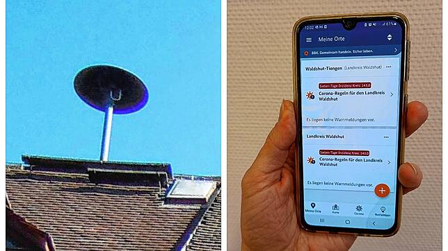 Schon im vergangenen Jahr wurden verschiedene Warnmittel getestet, wie Sirenen und die Warn-App Nina. Am Donnerstag, 14. September 2023, ...