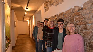 Sie stehen hinter „Mauchen macht‘s“ (von rechts): Sandra Engel, Markus Holz, Jochen Haas, Thekla Korhummel, Johanna Schmid und Christine ...