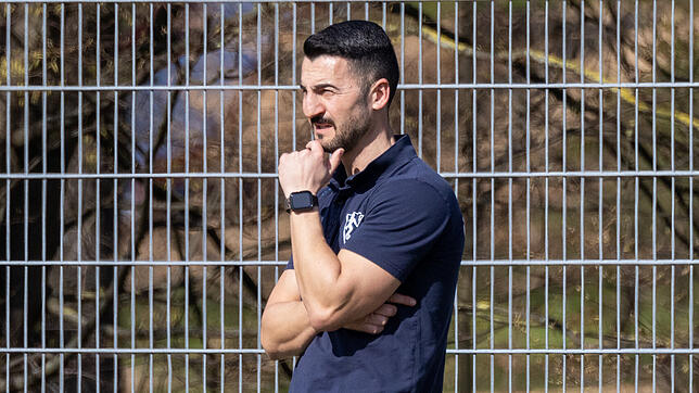 Claudio Lettieri, Trainer des 1. FC Rielasingen-Arlen,