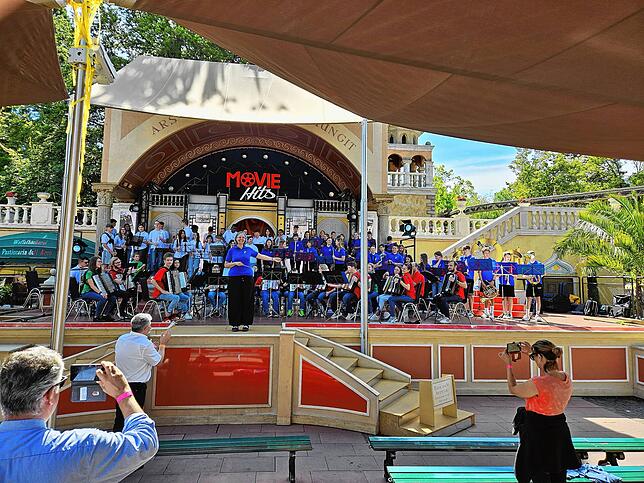 Bild 23: Bilder vom Jugendorchester JOW Wutöschingen bei Euro-Musique im Europa Park Rust