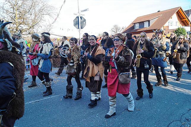 Bild 23: Salemer Fasnachtsumzug 2025: Die schönsten Bilder aus Buggensegel