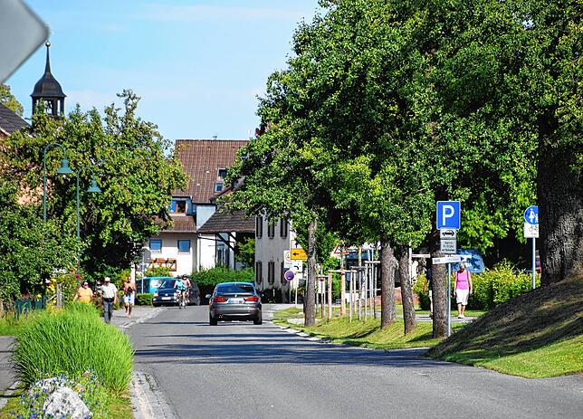 Bisher kommen nicht alle Autos durch die Kaiserpfalzstraße (Foto) an den Auffangparkplätzen vorbei, weil viele über den Kreisel und die ...