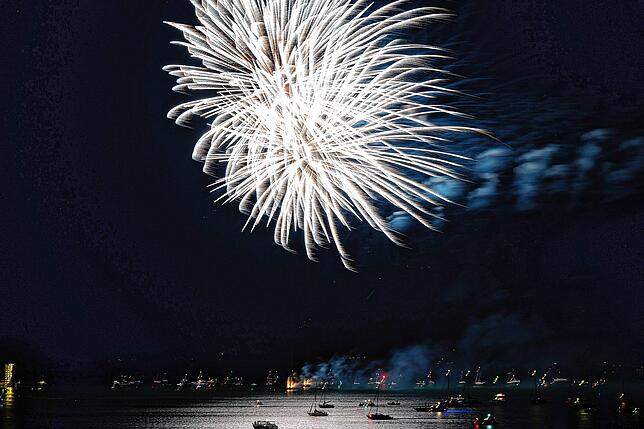 Bild 21: Bilder vom Seehasenfest-Feuerwerk 2022
