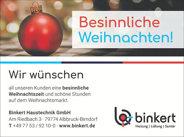 Bild 1: Weihnachtsmarkt Albbruck: Duft von Glühwein liegt in der Luft