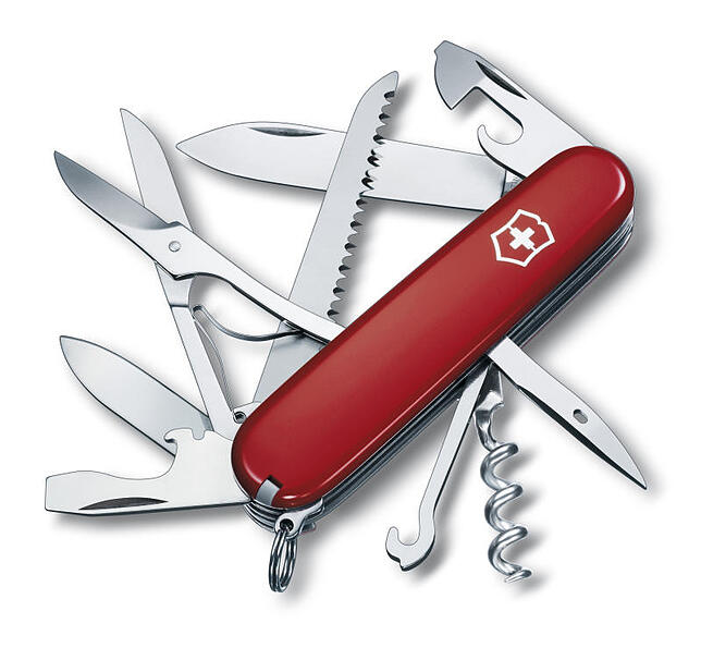 Victorinox "Swiss Army Knife": Es ist der Schweizer Qualitätsmythos schlechthin. Seine Weltkarriere begann 1891 als Armeemesser ...