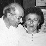 Flavio Pampanin mit seiner Frau Giuditta. „Es ist schön, dass sie zusammen gegangen sind“, tröstet sich ihr Sohn Tiziano.