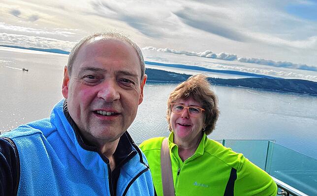 Ein ganz neues Lebensgefühl: Marie-Iren und Branko Baumhardt genießen ihre neue Freiheit in Kroatien, wo sie nun leben möchten. Hier ...