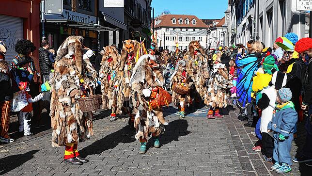 Bild 29: Kinderumzug 2023: Der Rosenmontag gehört den kleinen Mäschgerle