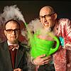 &bdquo;Professor Dr. Liebermann&ldquo; und sein Assistent treten am 3. Oktober in der Adler Post in Stockach als die ...
