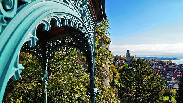 Die Garten- und Parkanlagen von Überlingen.