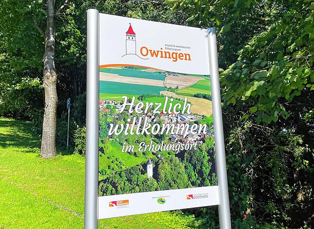 Staatlich anerkannter Erholungsort: Seit eineinhalb Jahren kann Owingen auf dieses Prädikat verweisen.