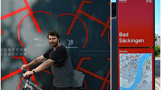 Unser Volontär Moritz Stein testet, wie fahrradtauglich Bad Säckingen ist. Das Fazit: Vieles ist tadellos, aber es gibt noch ...