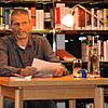 Der Autor Justus Ammann stellte in der Wehrer Mediathek einen Thriller mit Lokalkolorit vor.