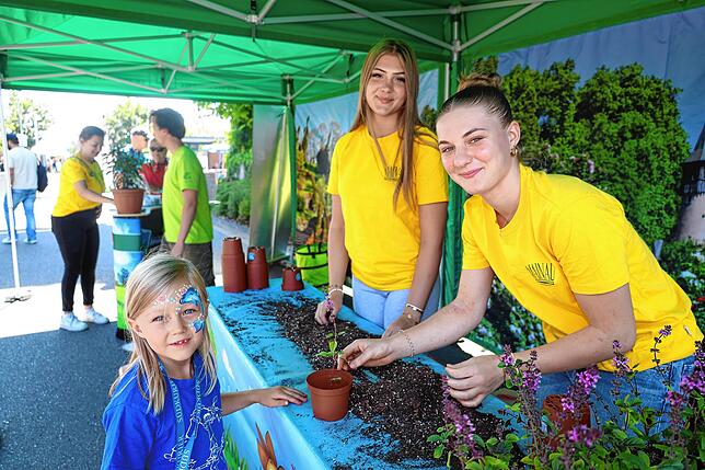 Bild 33: XXL-Hüpfburg, Kinderschminken, Entenrennen: So schön war das SÜDKURIER-Sommerfest (Teil 1)