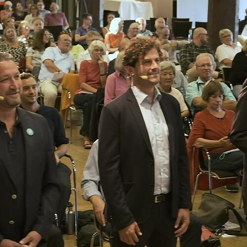 Die Highlights des Podiums zur OB-Wahl in weniger als drei Minuten