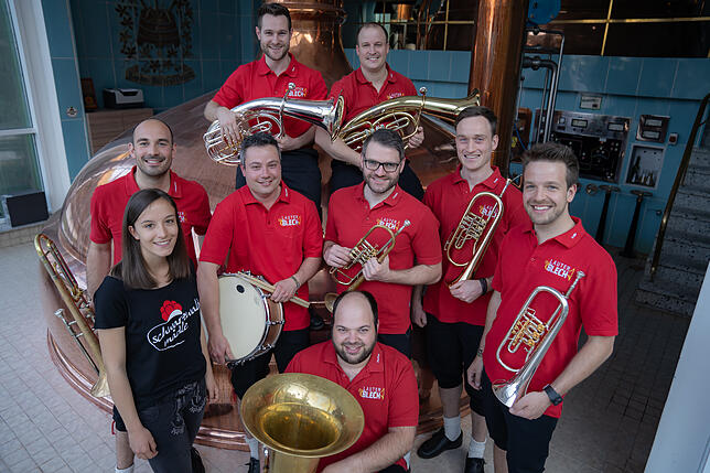 Die Band LauterBlech spielt am Samstag, 22. Juni, ab 18 Uhr im Festzelt auf dem Schramberger Berneckparkplatz.