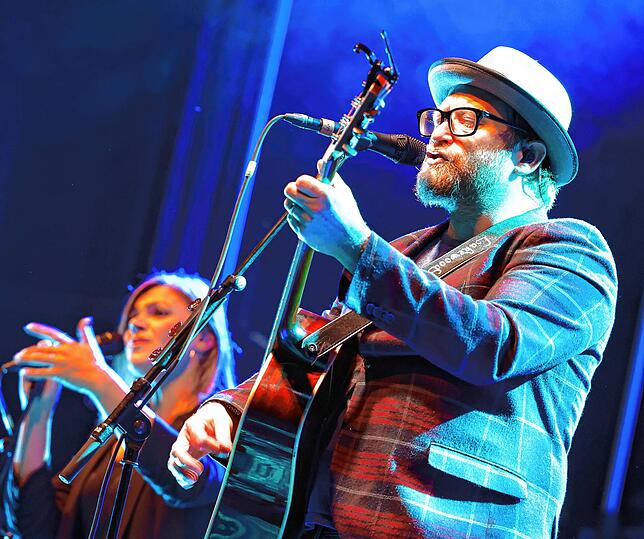 Gregor Meyle bei seinem Auftritt auf dem Seefestival.