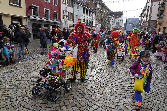 Bild 13: Bilder vom Umzug der Südstadtclowns am Fasnetmontag