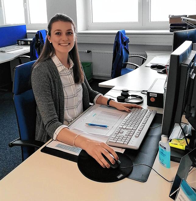Jelena Machajewski, DHBW-Studentin bei Freudenberg.