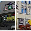 Zwei Orte, wo Menschen künftig in Stockach eine Postfiliale finden sollen: Stadtwall Carrée und Melvi&lsquo;s Unverpackt-Laden.
