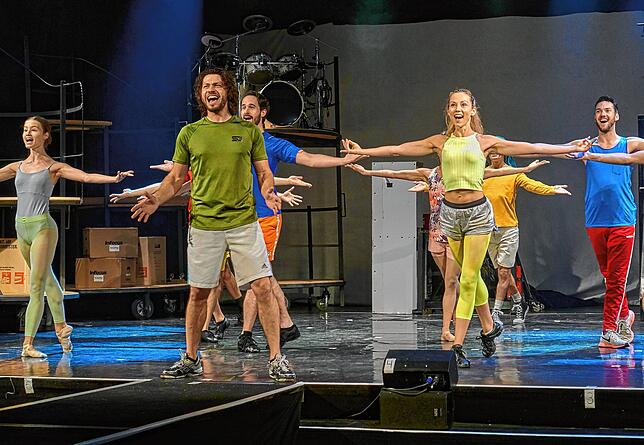 Bild 15: Bilder von den Proben im Gloria Theater zum neuen Musical Tommy Tailors Traumfabrik