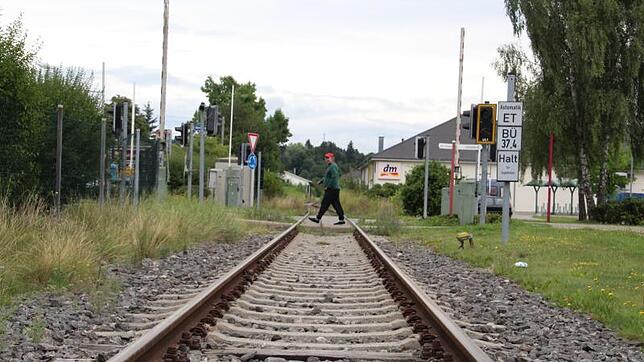 Geistergleis in Meßkirch: Der meiste Verkehr auf der Ablachtalbahn findet zwischen Mengen und Krauchenwies statt. Weiter, bis nach ...