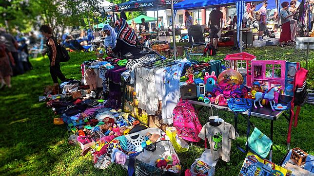Bild 18: So schön war es auf dem SÜDKURIER-Flohmarkt in Bad Säckingen