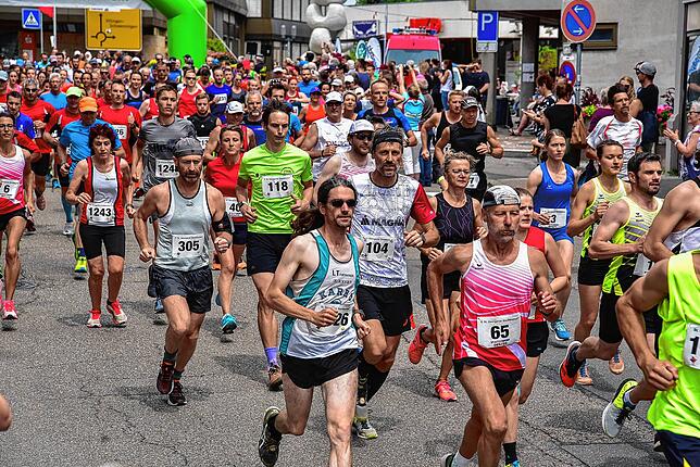 Sportliche Events wie der Stadtfestlauf (Bild), und der gesamte Wettkampfsport sind beim Turnverein im vergangenen Jahr coronabedingt ...