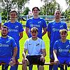 Hintere Reihe von links: Bernd Krebs (Co-Trainer), Jan Weber, Sidney Strauss, Ronald Parti, Dennis Weiß (Trainer) Vordere Reihe von ...