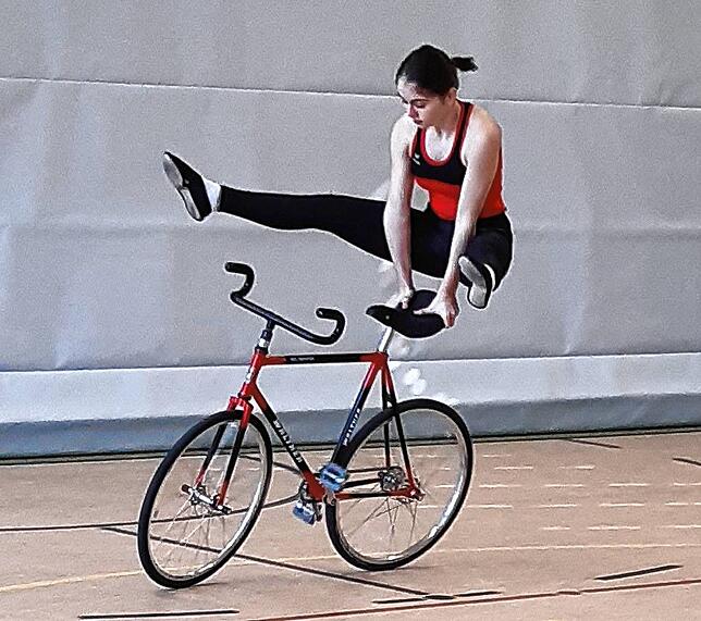 Fünfte beim BW-Cup: Caroline Wirth vom RSV Wallbach fuhr mit 92,66 Punkten neue Bestleistung.
