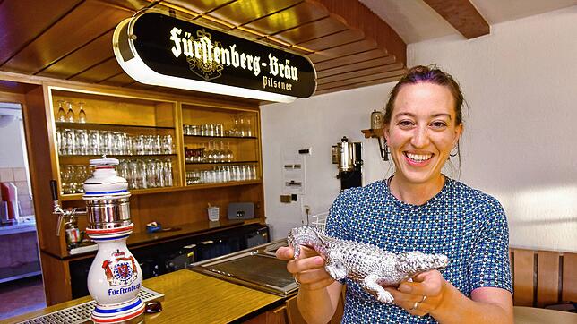Franziska Wintermantel haucht der alteingesessenen Hüfinger Wirtschaft „Krokodil“ wieder Leben ein und eröffnet die Kultgaststätte in ...
