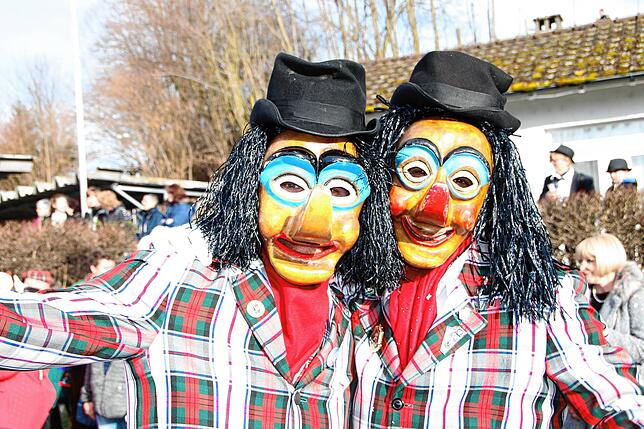 Die Nasenrümpfer-Hexen-Clique aus Grenzach-Wyhlen.
