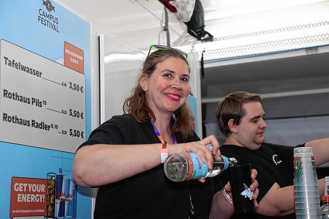 Bild 40: Das große Finale! Mit dem Auftritt von Lea endet das Campus-Festival 2024