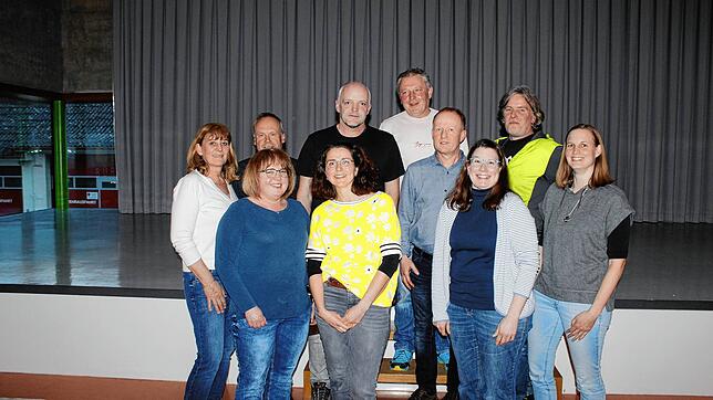 Das Vorstandsteam der Naturfreundegruppe Schwandorf/Gallmannsweil (von links): Petra Reutebuch, Luzia Jäger, Albert Reutebuch, Stefanie ...