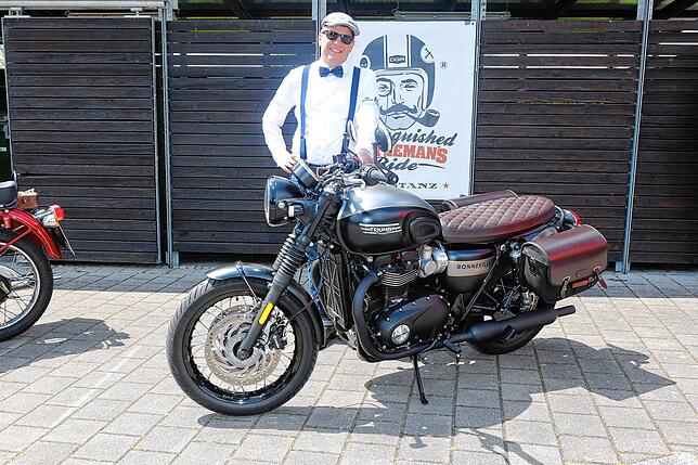 Bild 10: Diese Motorradfahrer sorgen am Bodensee für Staunen - so schick!