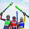 Daniela Maier (rechts) holt beim Weltcup-Rennen in Frankreich den dritten Platz.