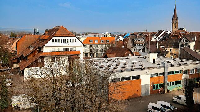 Das Quartier Untertorplatz, auf dem bisher die Stadtwerke angesiedelt sind, soll mit Wohnbauten überbaut werden.
